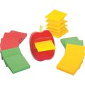 Classroom Creations Post-it Pop-up Note Apple Shape Dispenser - Red CL2115811